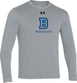 Men's Under Armour L/S Locker Shirt, True Heather Grey